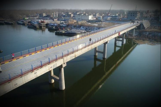 一橋飛架南北，舊貌換新顏–渦陽(yáng)縣高爐大橋危橋改造紀(jì)實(shí)